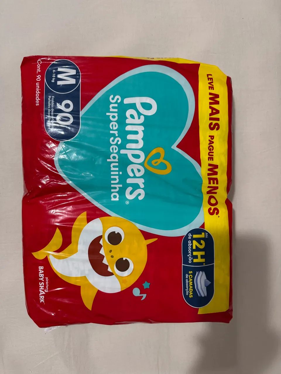 FRALDA PAMPERS - M - Foto 2