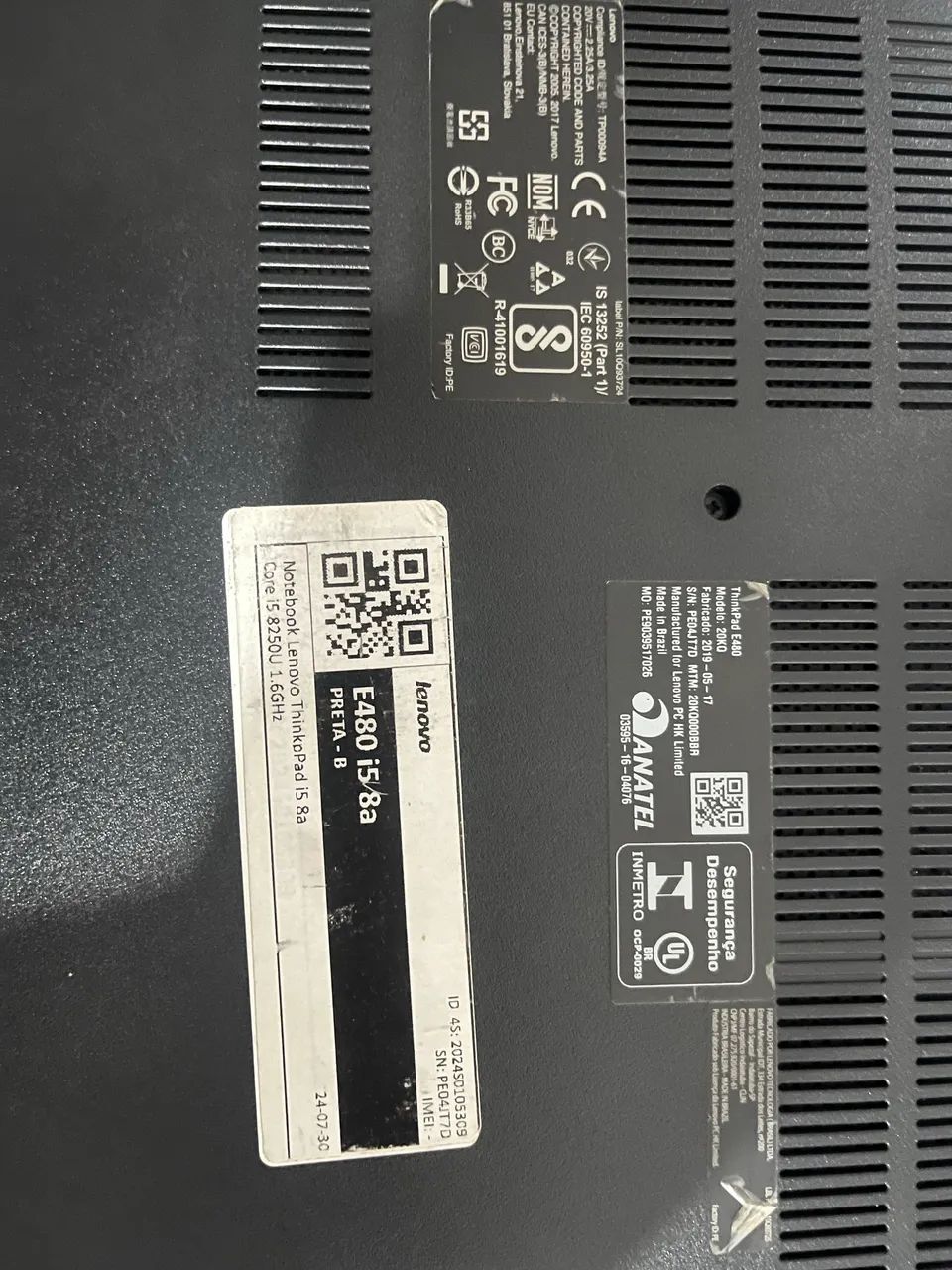 Notebook Lenovo semi novo