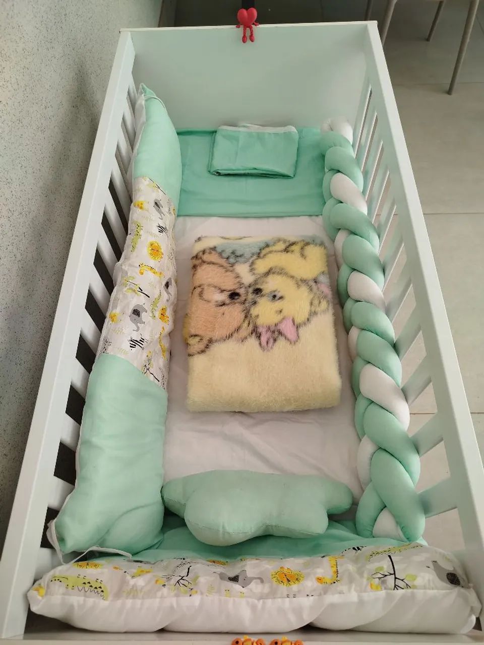 Vendo berço+ colchão+ kit completo.. Entrego  - Foto 3