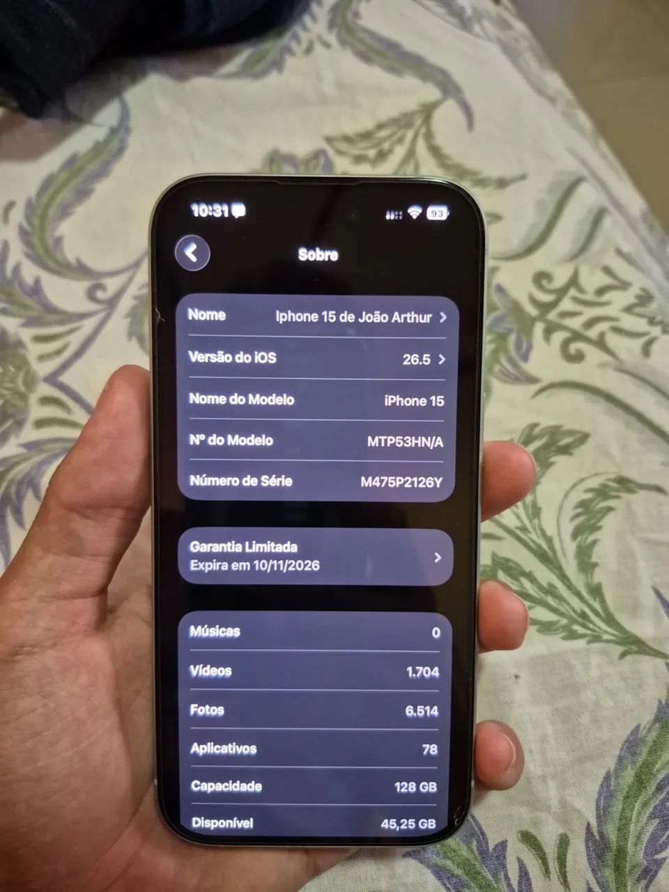 IPhone 15 128gb Verde - Foto 4