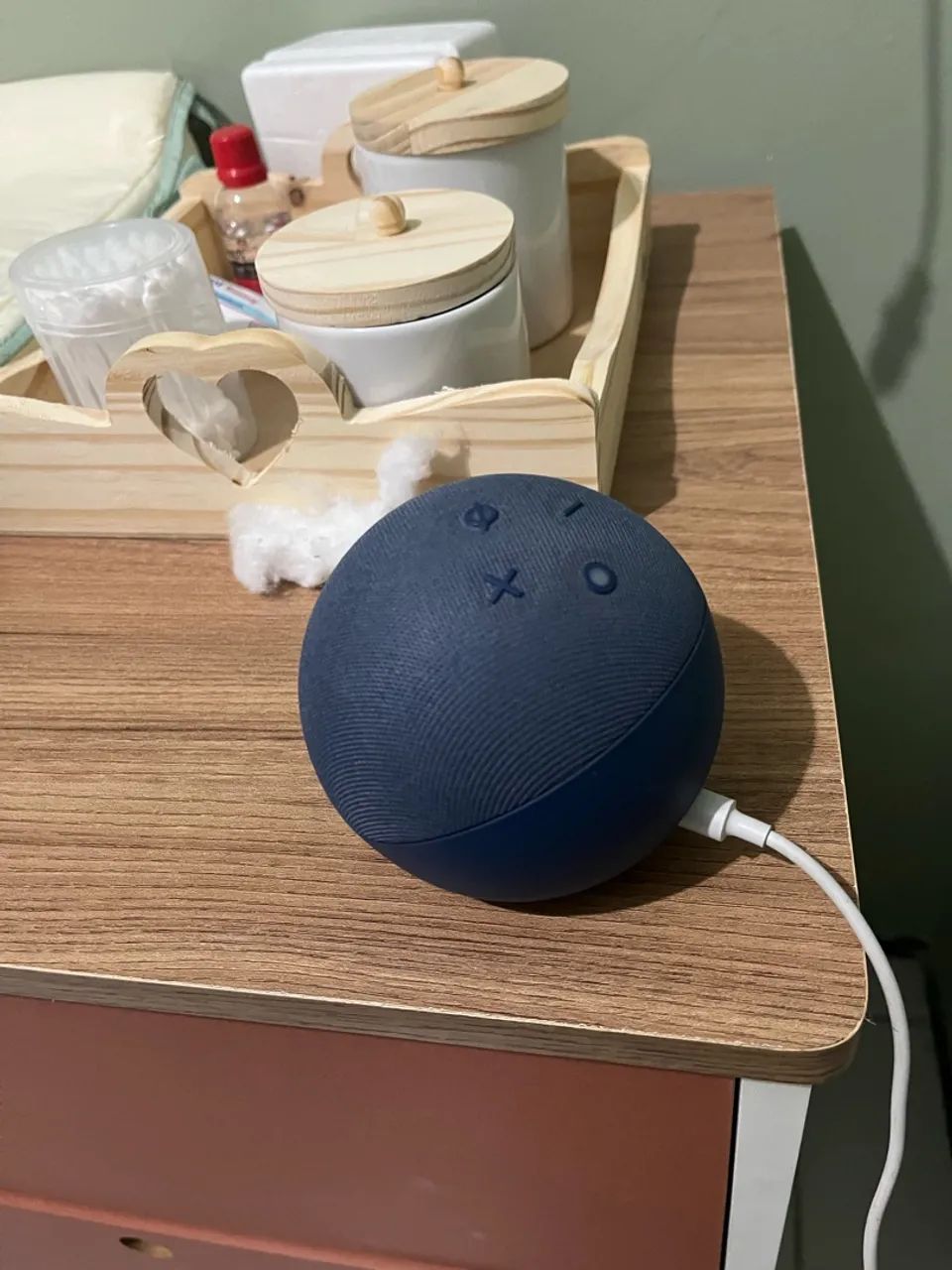  Alexa Amazon Echo Dot (5ª Geração) na cor Azul - Foto 3