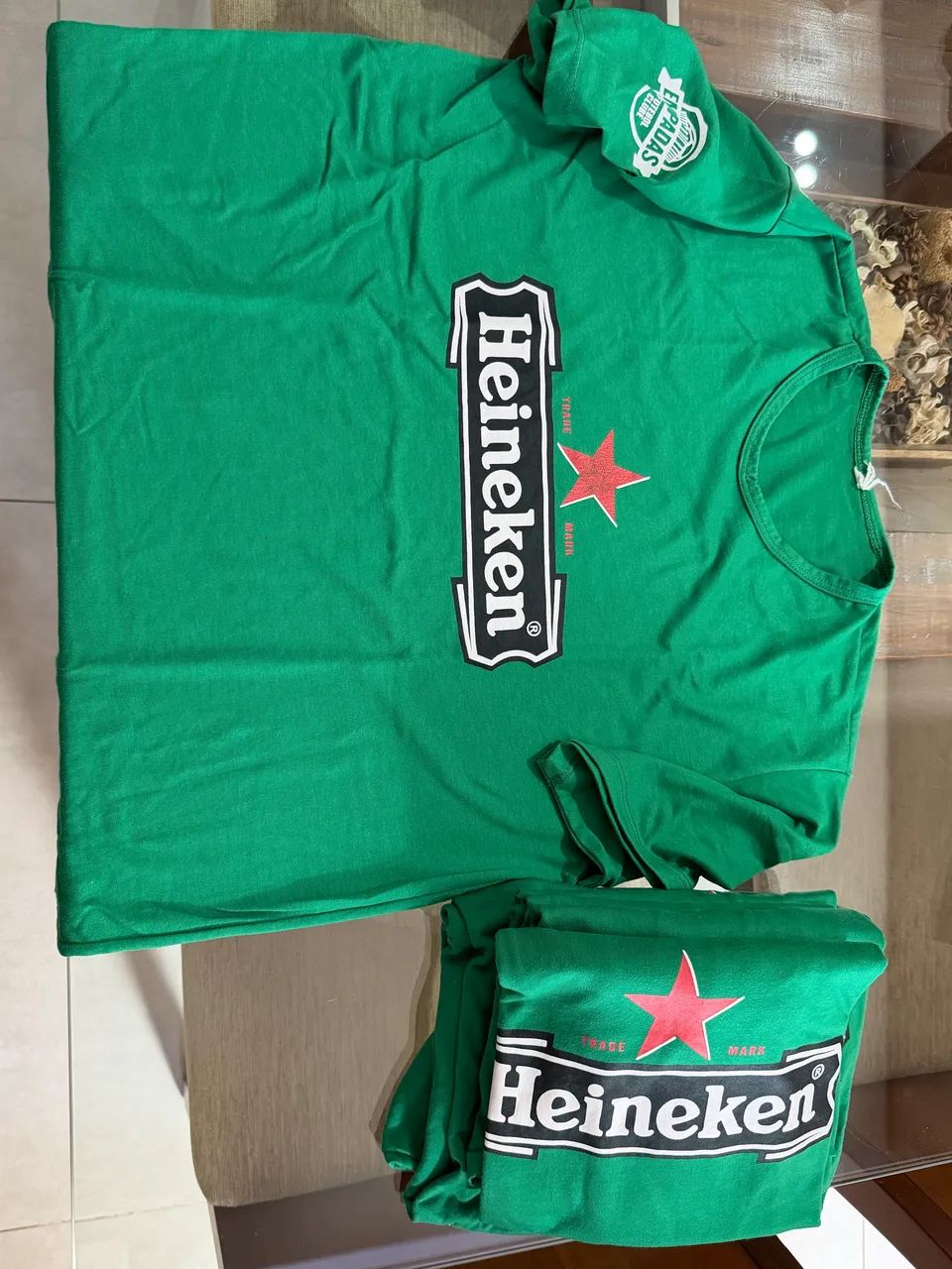 Camisas uniforme Heineken 
