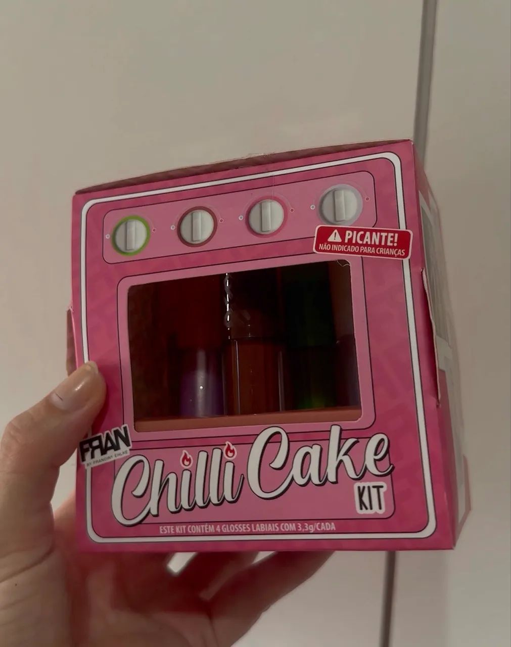KIT BDAY FRAN ORIGINAL 4 GLOSSES + MOSQUETAO