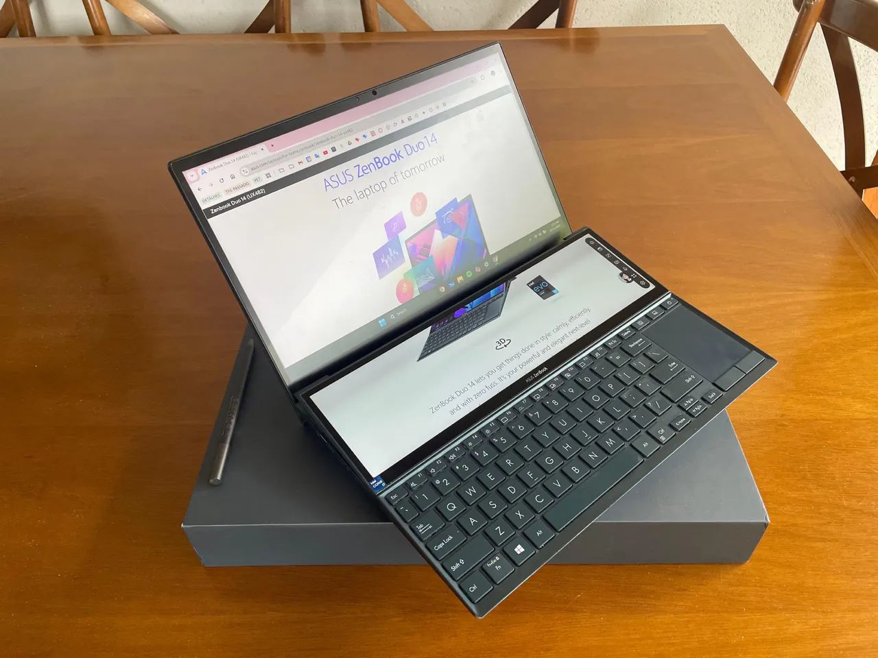 Notebook Asus Zenbook Duo UX482 | Intel Core i7, GeForce MX450, 16GB RAM, 1TB SSD