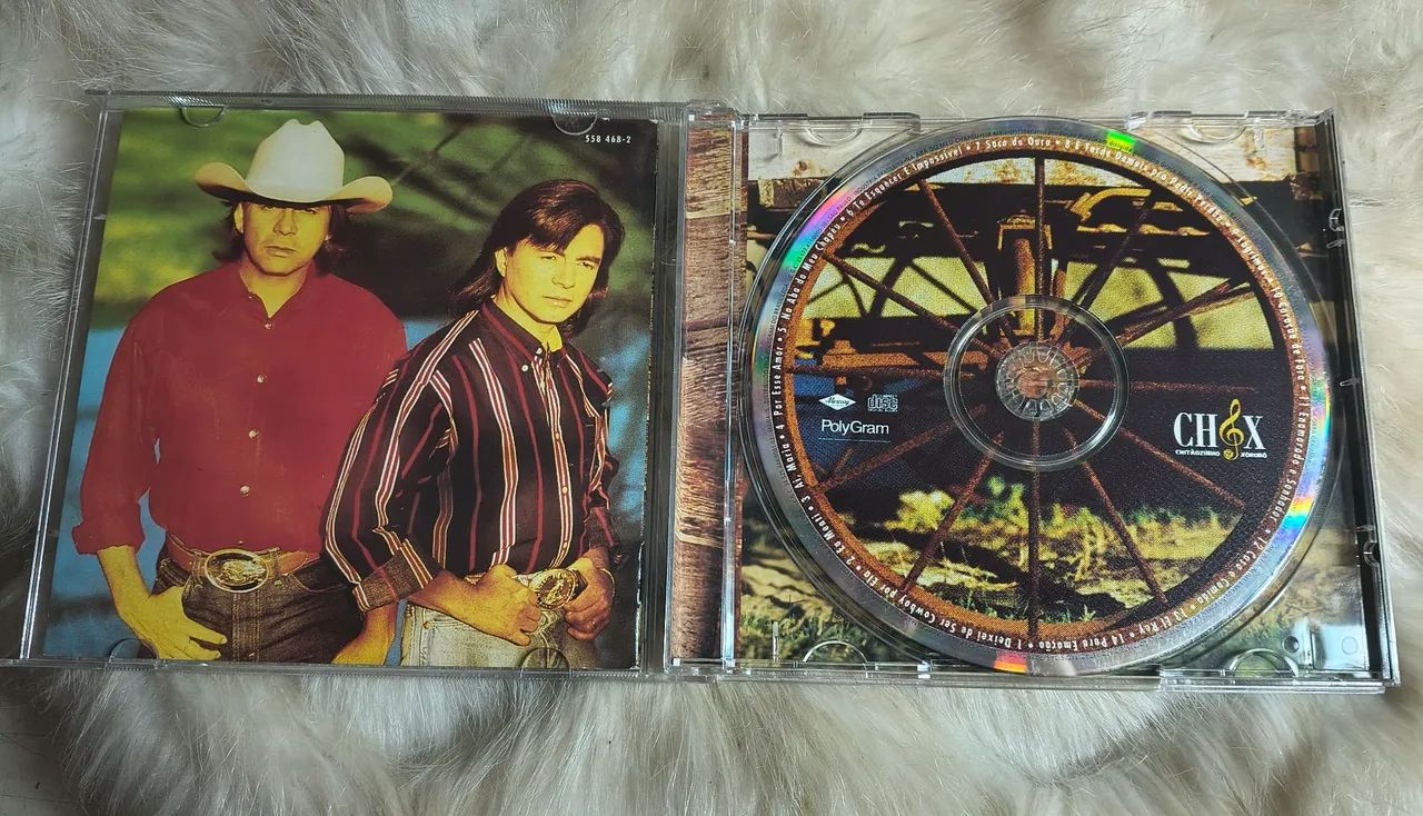 Cd sertanejo original Chitãozinho e Xororó  - Foto 3