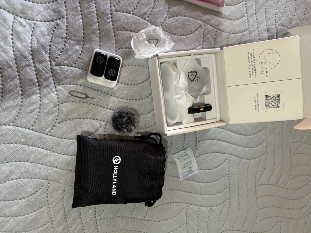 Microfone Hollyland Lark A1 Mini Duo - USB-C - Foto 4