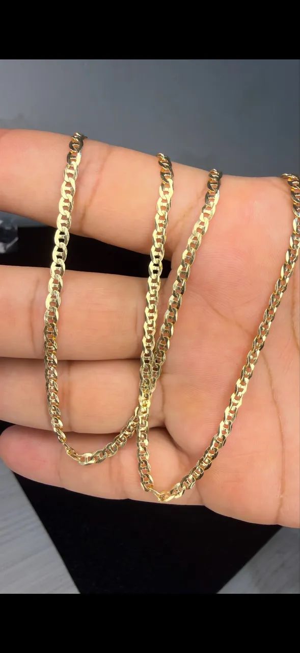 Corrente ouro 18k 60cm 11.7g - Foto 4