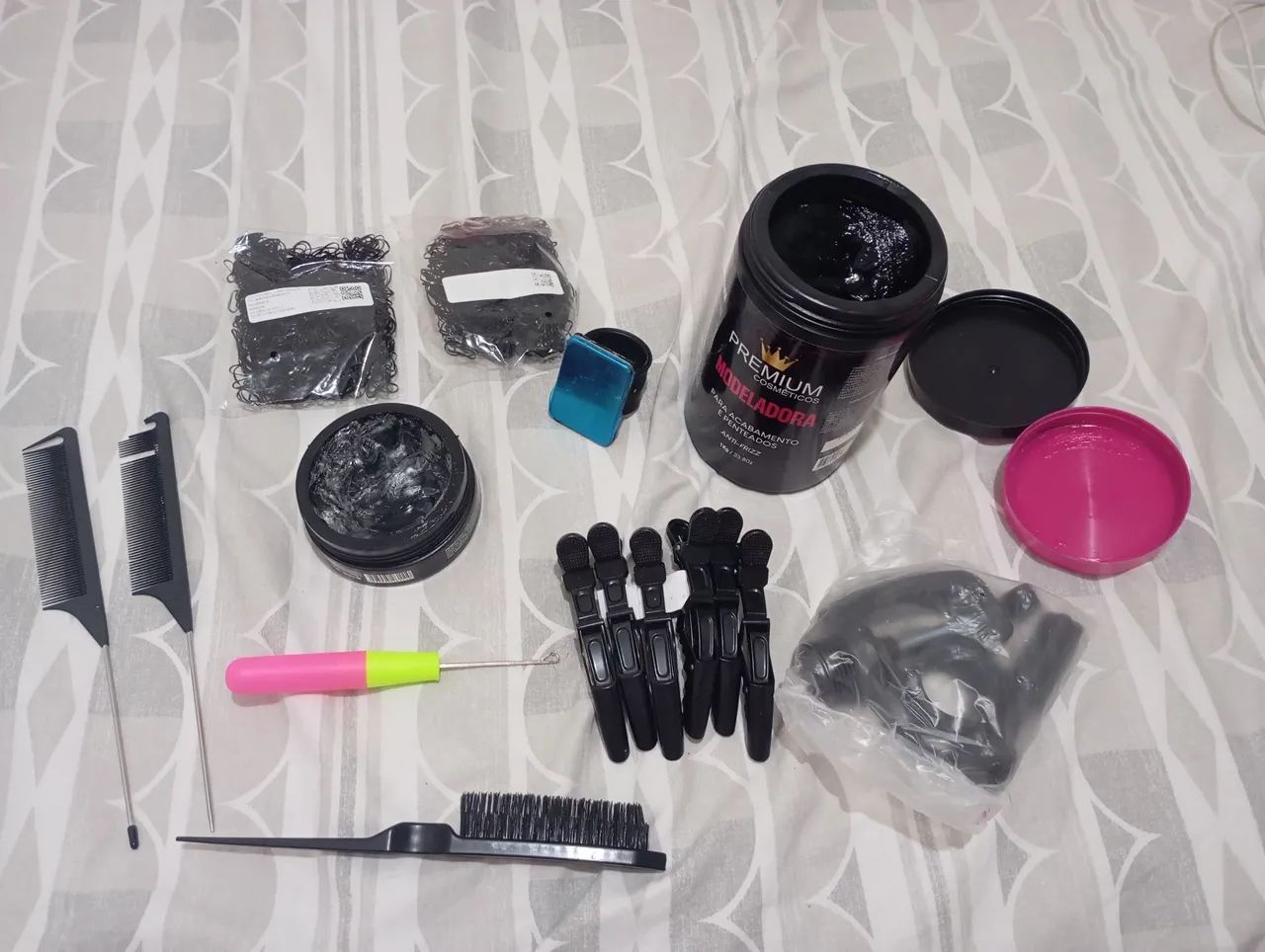 Vendo kit para trancista iniciante