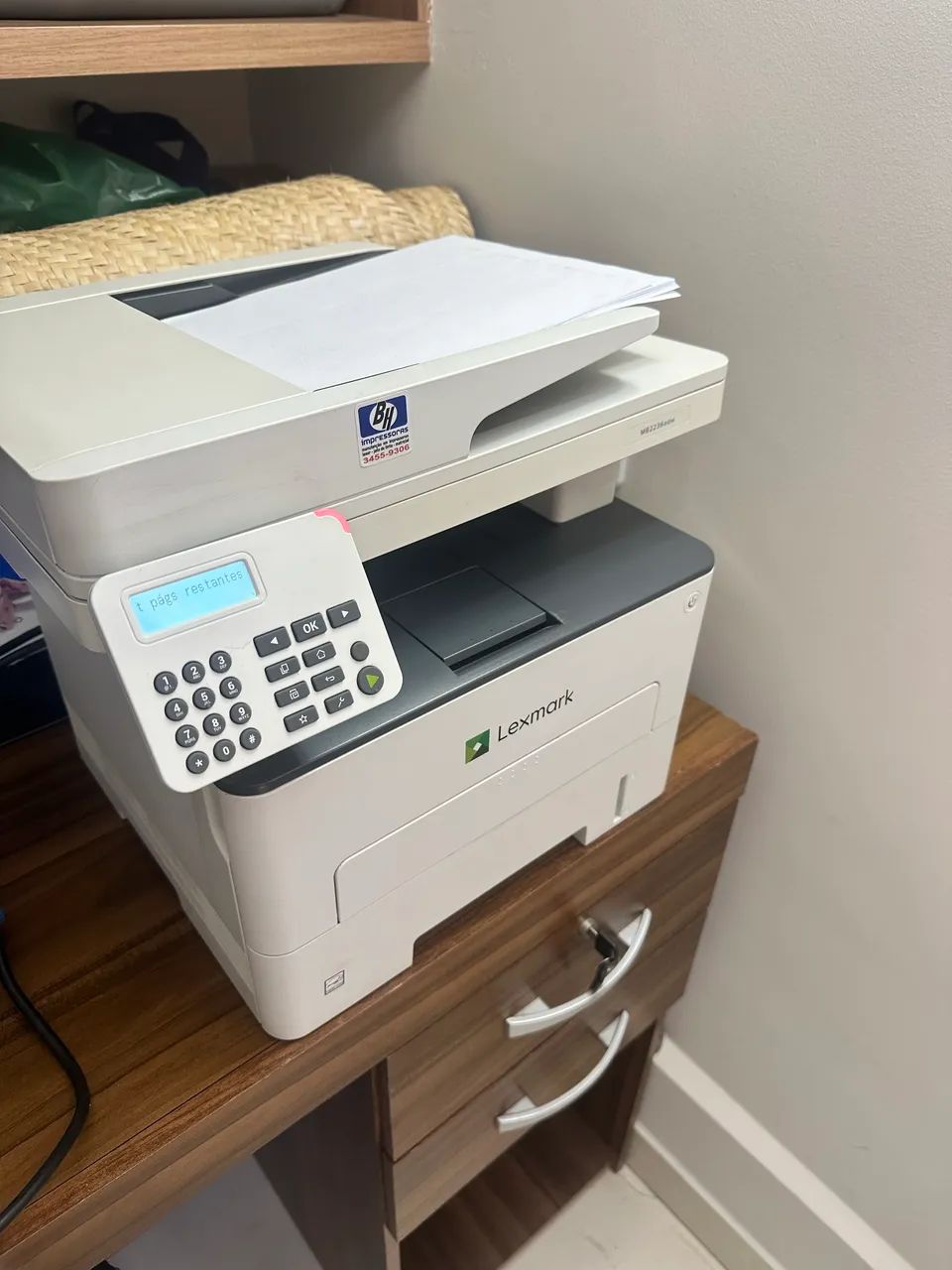 Impressora Lexmark MX431adw seminova - Foto 4