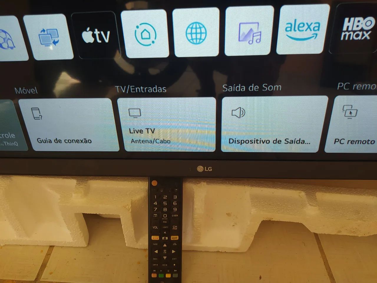 Tv smart LG 32 polegadas com wi-fi YouTube Netflix etc  - Foto 3