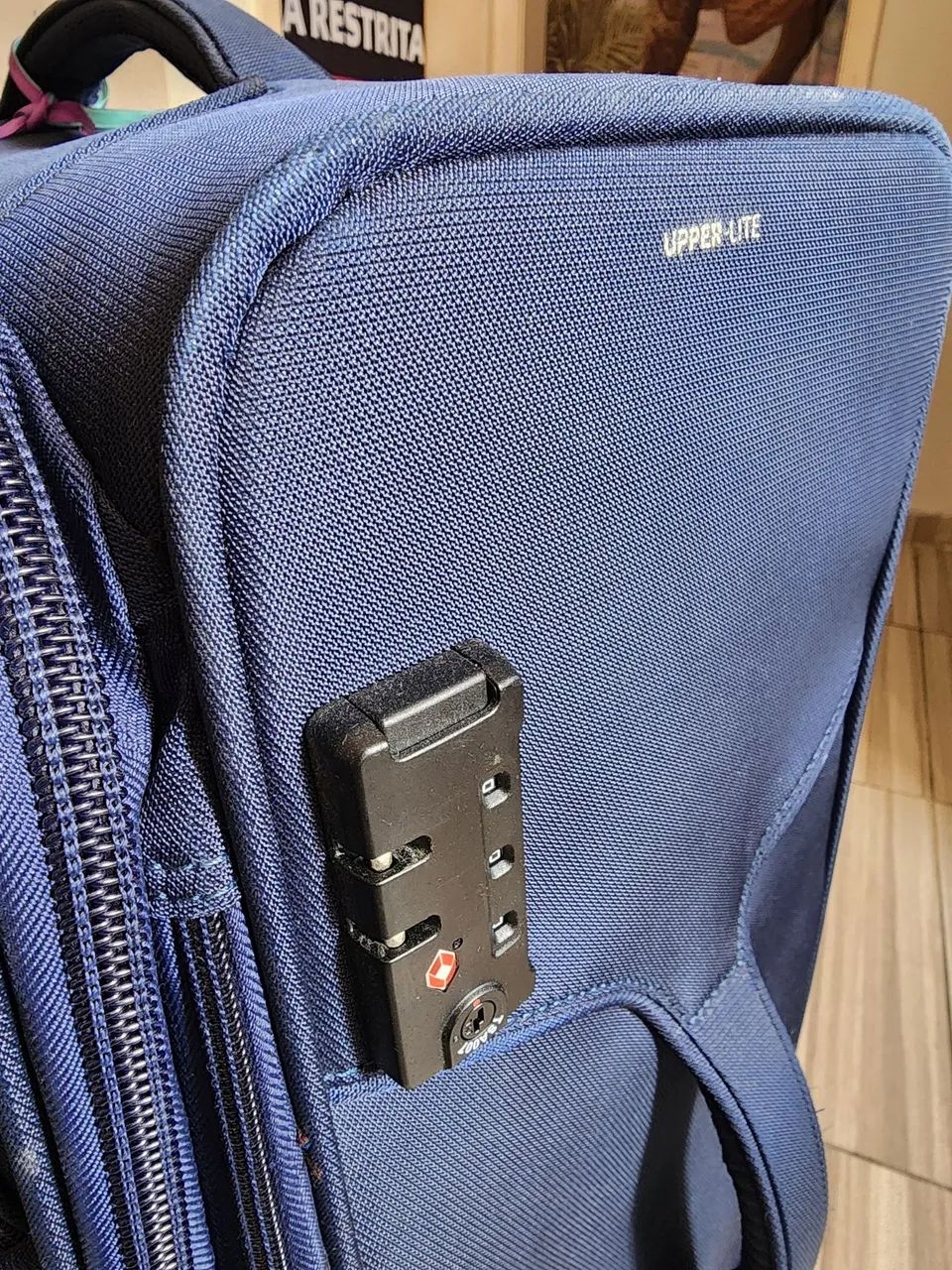 Mala Grande It Luggage Azul Expansível - Foto 3