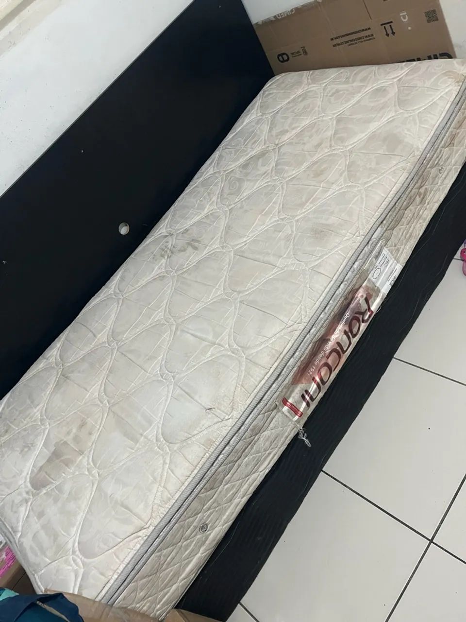 Cama box com colchão  - Foto 4