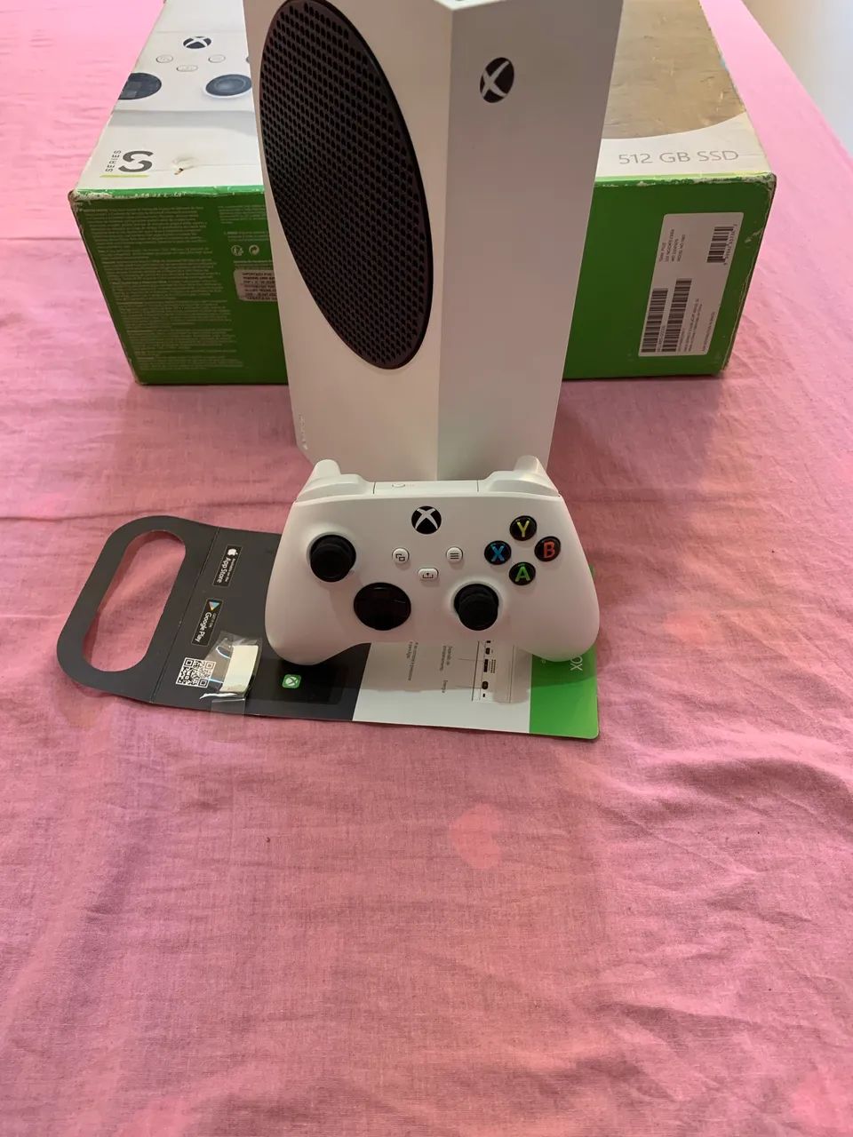 Xbox séries s zerado na caixa com jogos! - Foto 2
