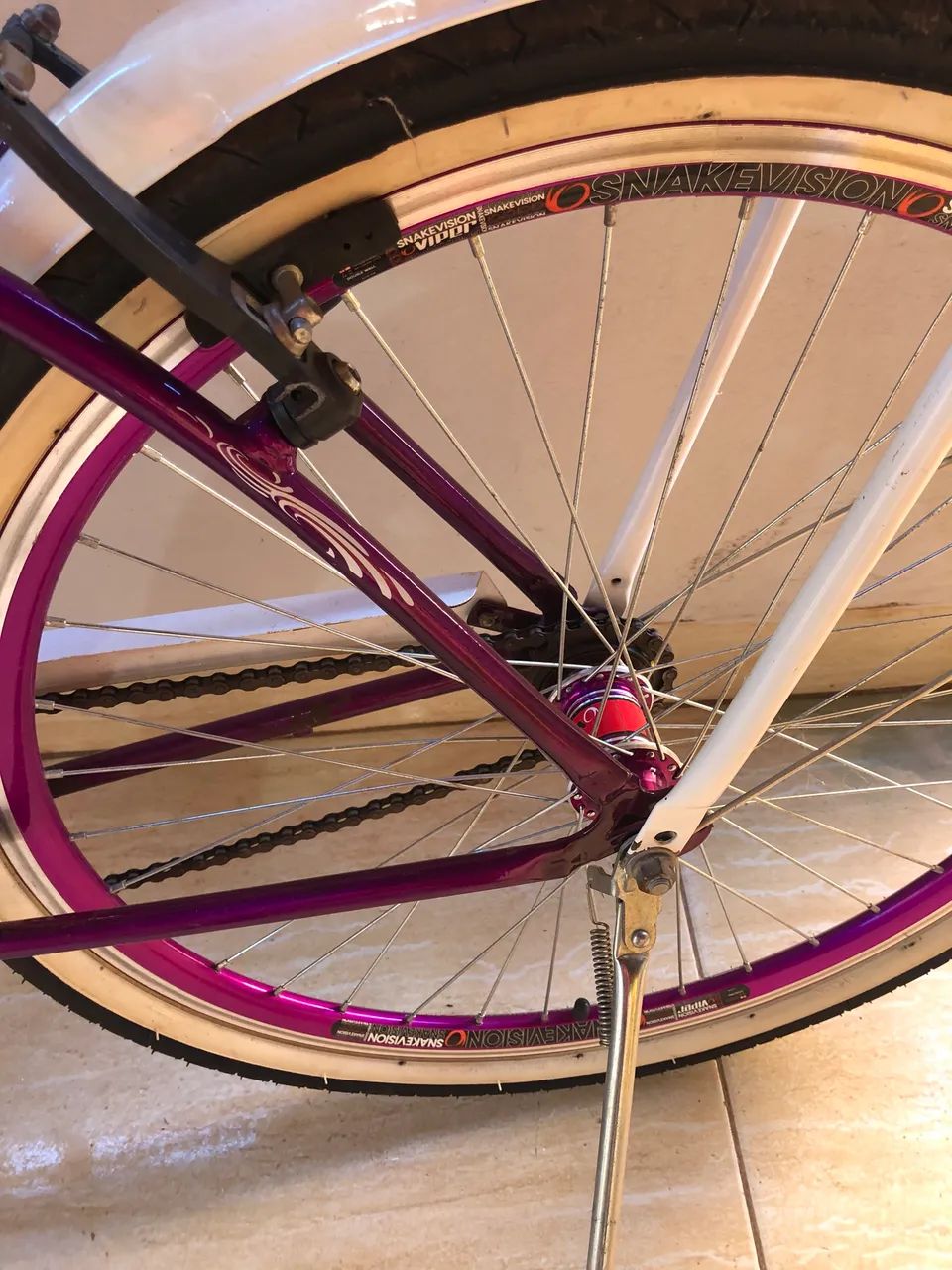 Bicicleta luxo gauleus feminina - Foto 4