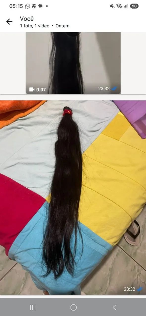 Vendo cabelo humano 1.300 - Foto 2