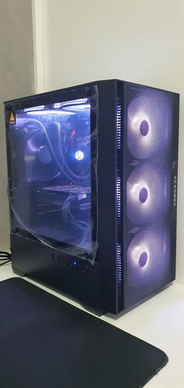 ゲーミングPC　i5-9600KF GPU無し　自作マシーン PC i5 9600K 16GB Water Cooler Sem Placa de Vídeo - Computadores e