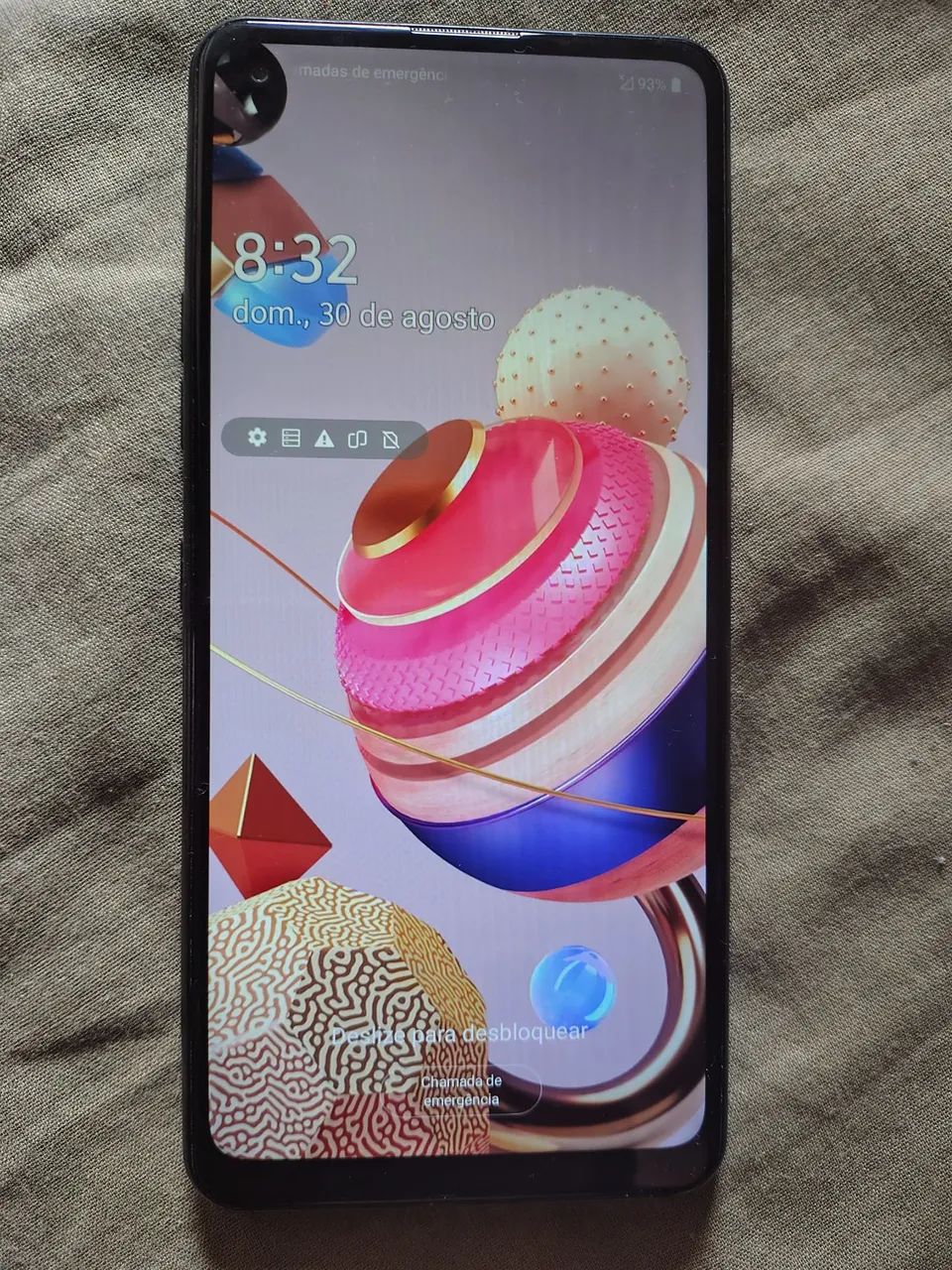 VENDE-SE CELULAR SEMINOVO LG K51S - Foto 3
