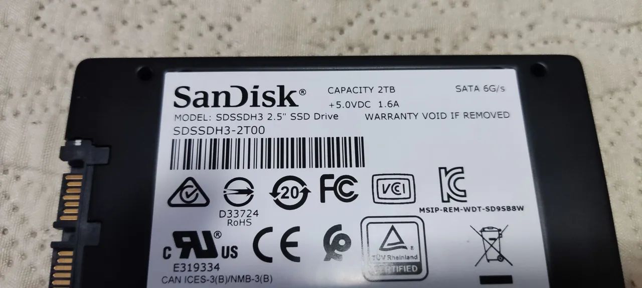 SSD sata 2tb SanDisk  - Foto 3