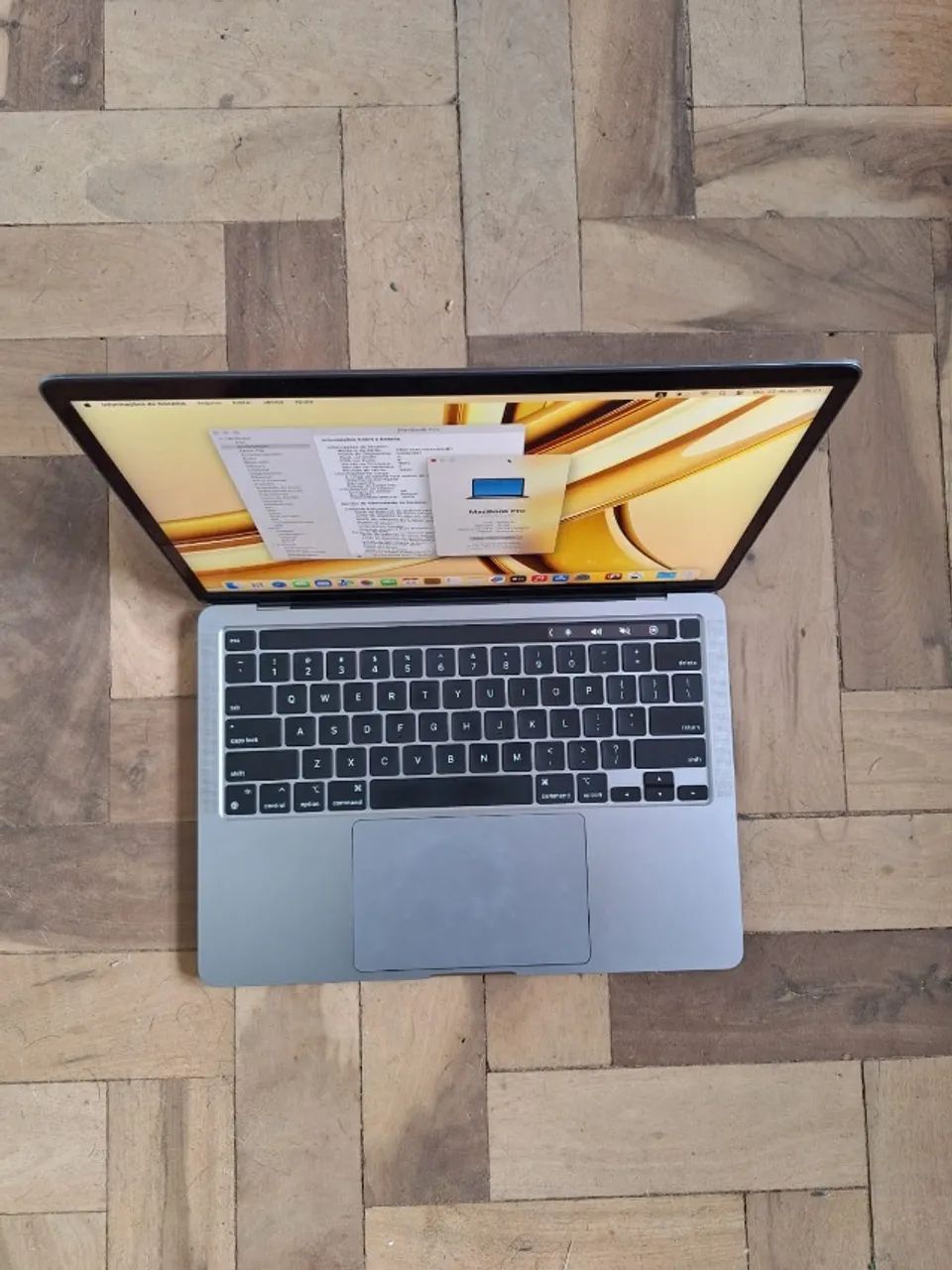 Apple Macbook Pro M1 16Gb RAM 256Gb SSD 13 Polegadas Cinza