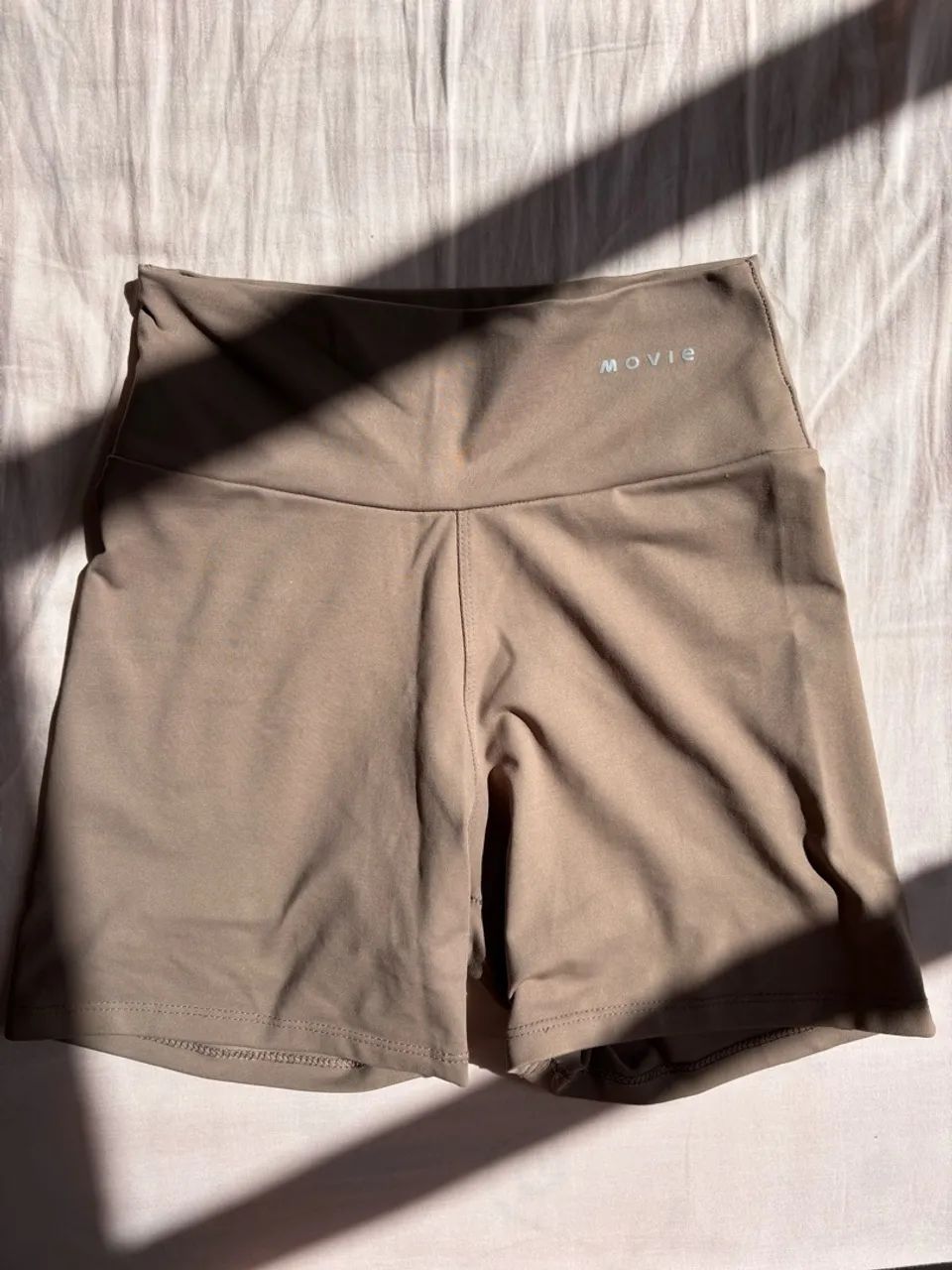 Shorts Marrom de academia Movie 