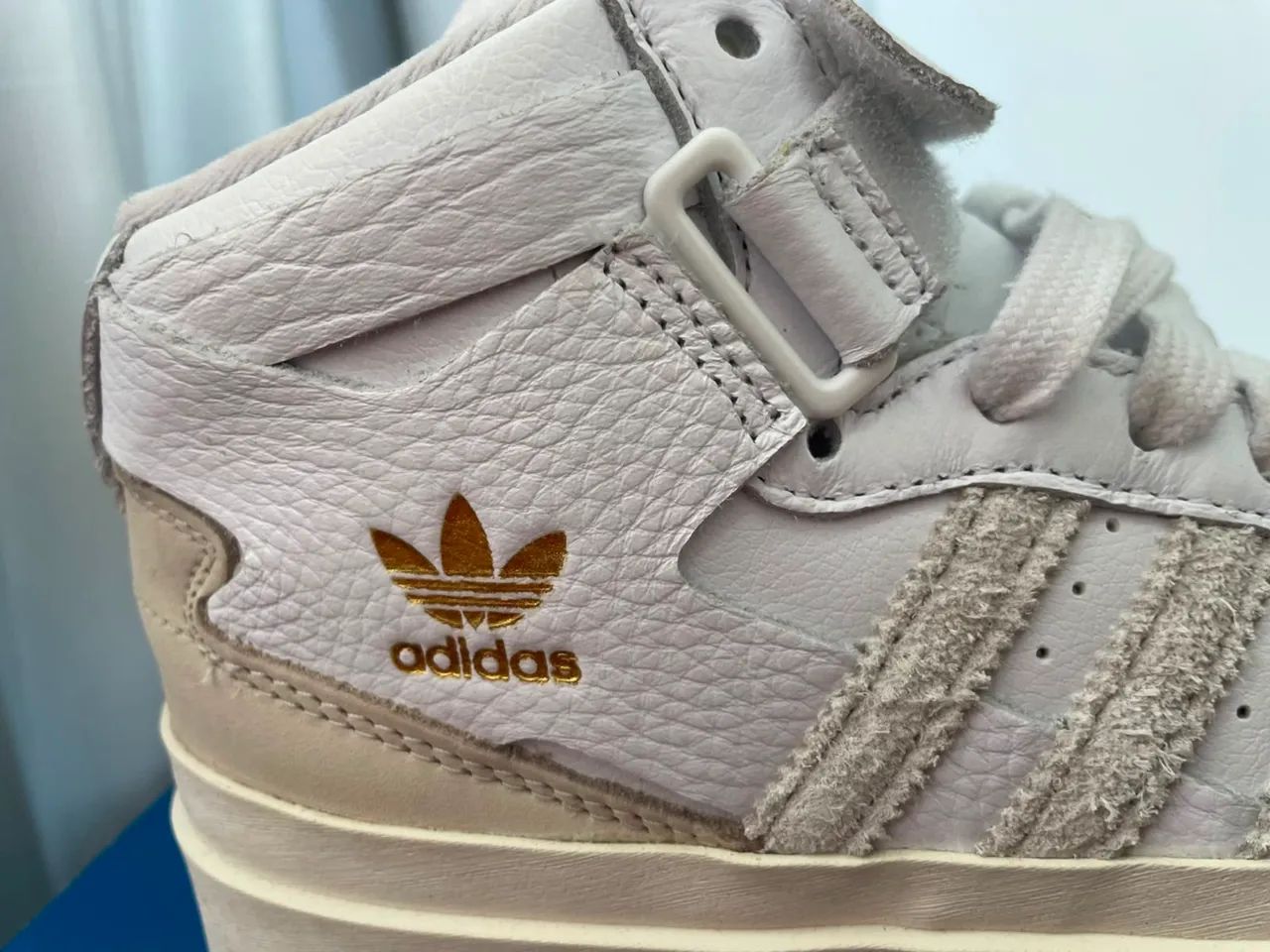Tenis Adidas Forum Bonega Midi W tamanho 35 com caixa  - Foto 5