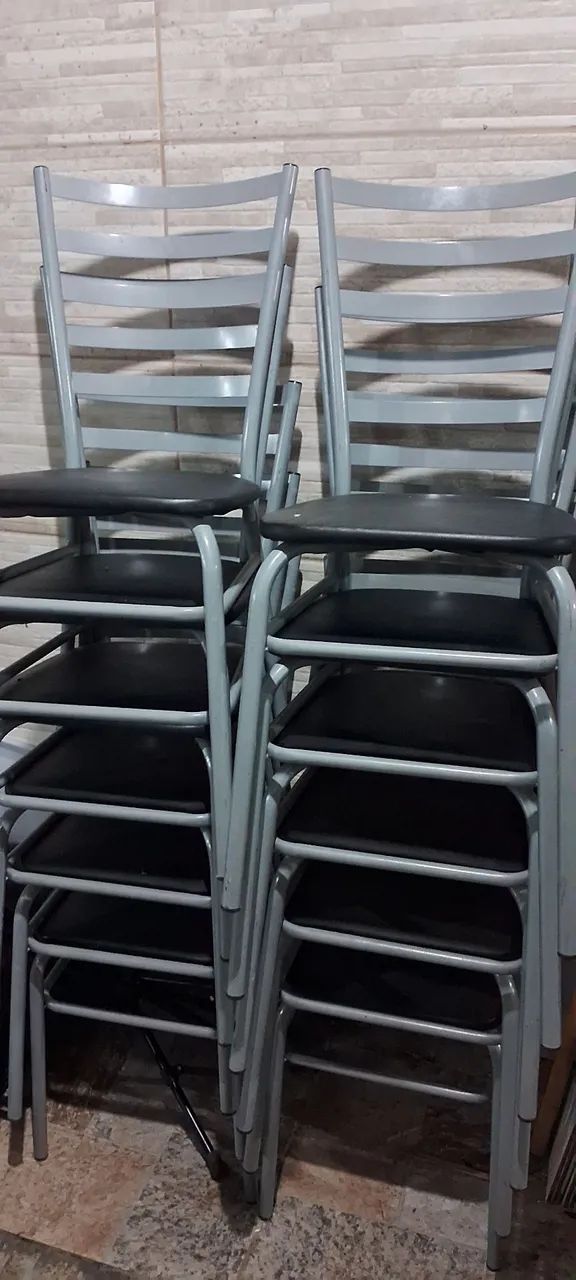 Cadeira de ferro com almofada - Foto 2