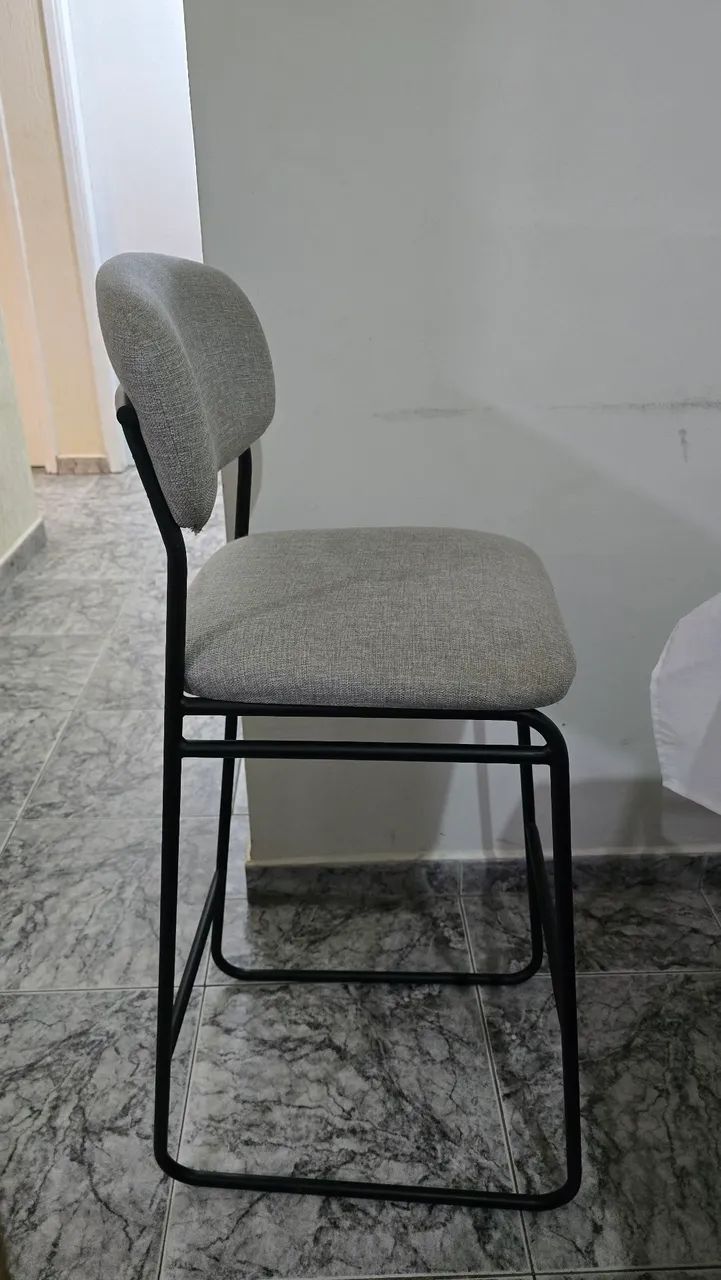 Banqueta cinza - Foto 3