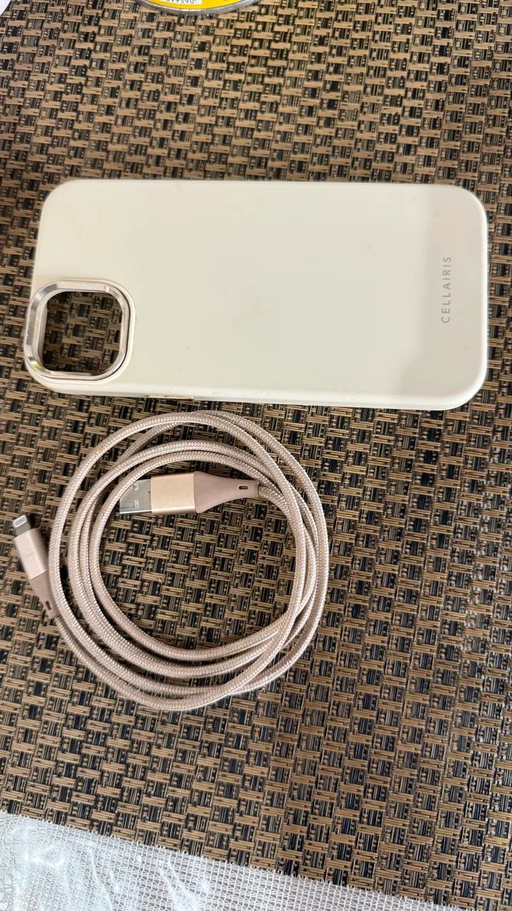 Capa + cabo iPhone original 