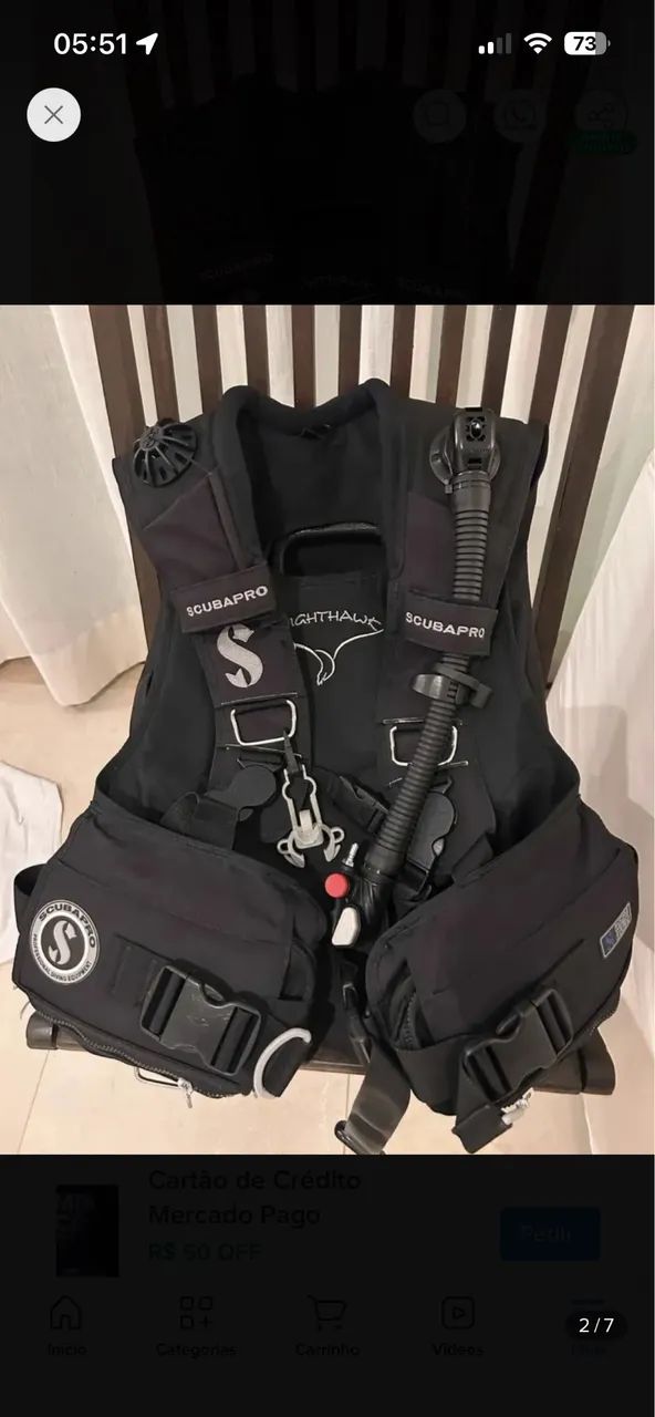 Colete mergulho Scubapro Knighthawk M - Foto 3