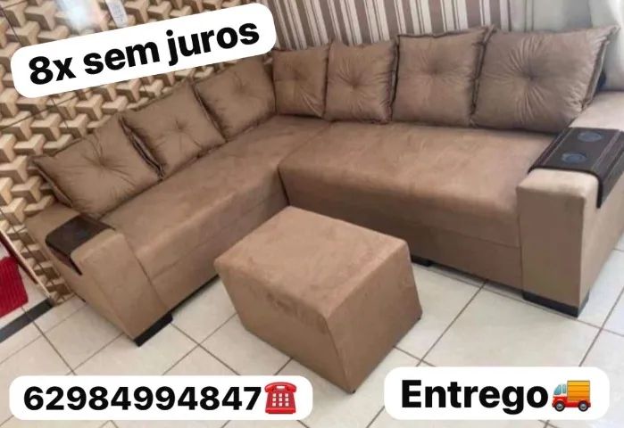 Sofa 2 e 3 lugares novo