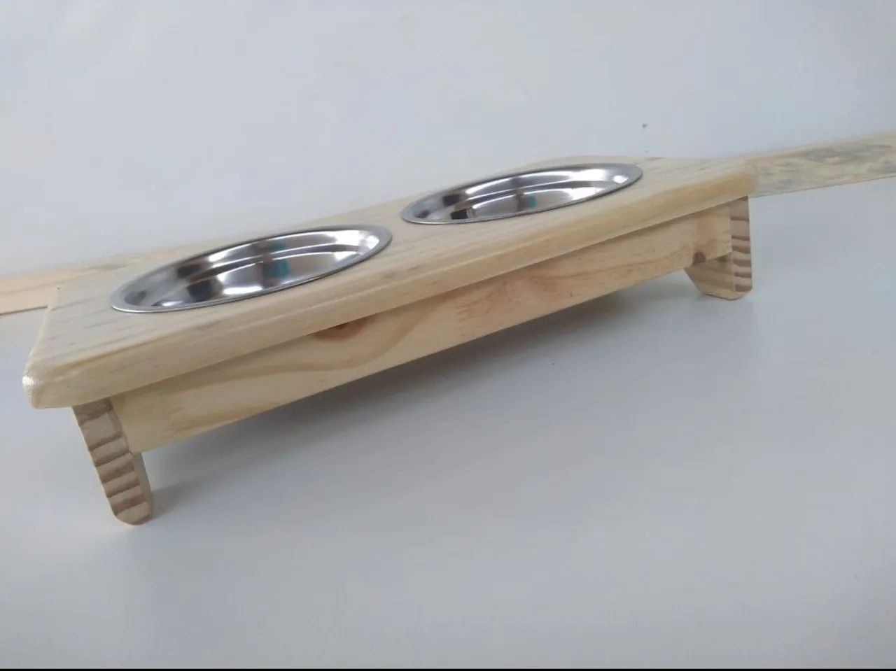 Comedouro duplo para pets 