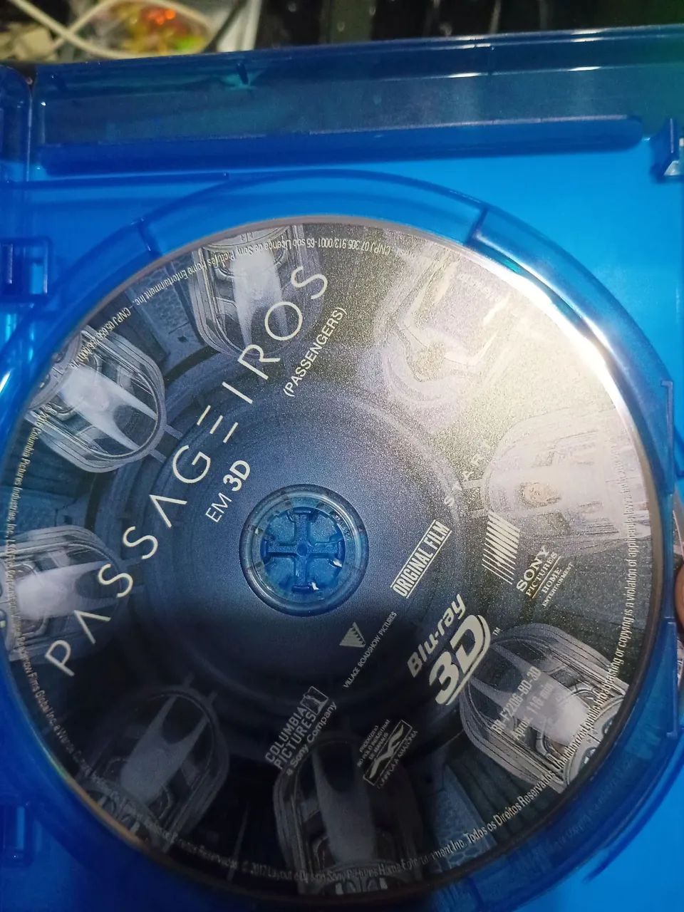 Blu Ray original 2d + 3d passageiros passengers - Foto 3