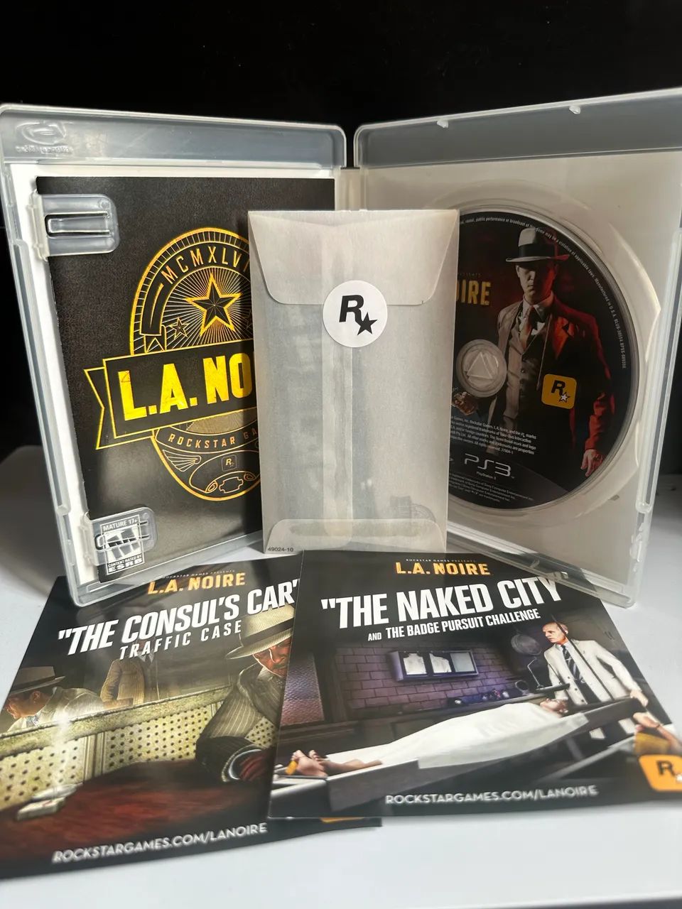  L.A. NOIRE, JOGO ORIGINAL PS3  - Foto 3