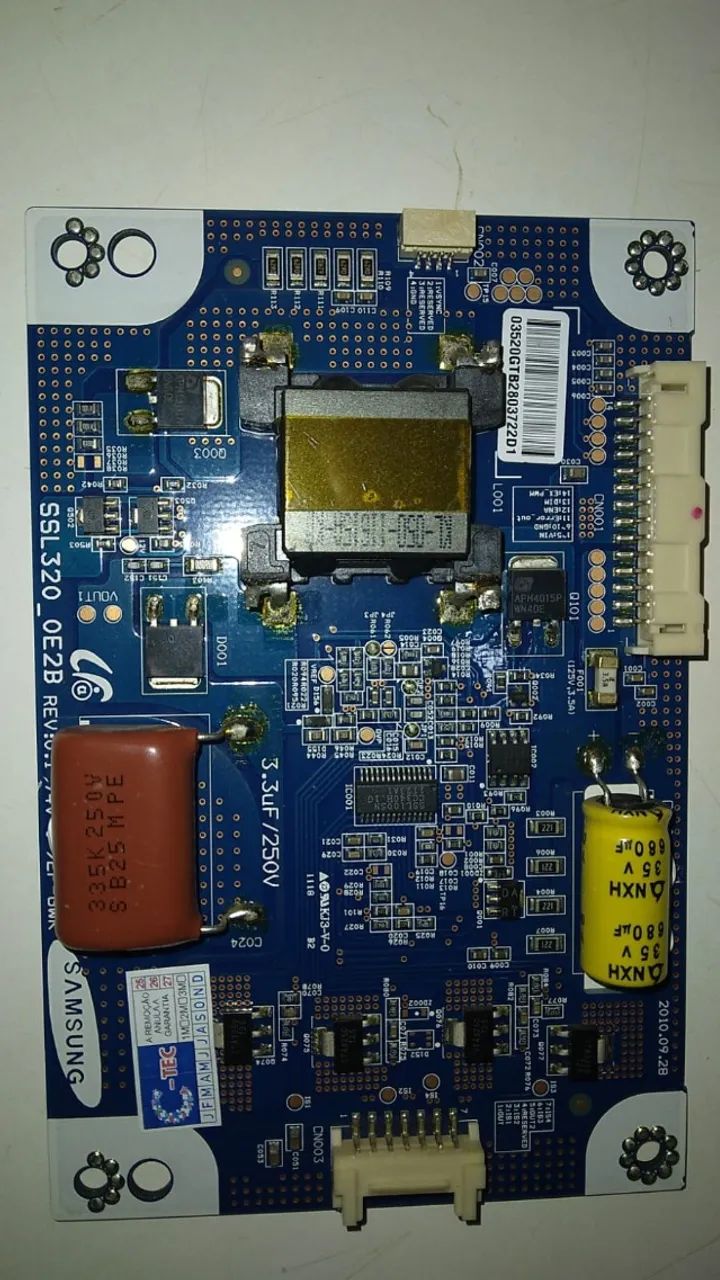 Placas Principal e Tcom da TV  Philco  PH32LED A2 - Foto 5