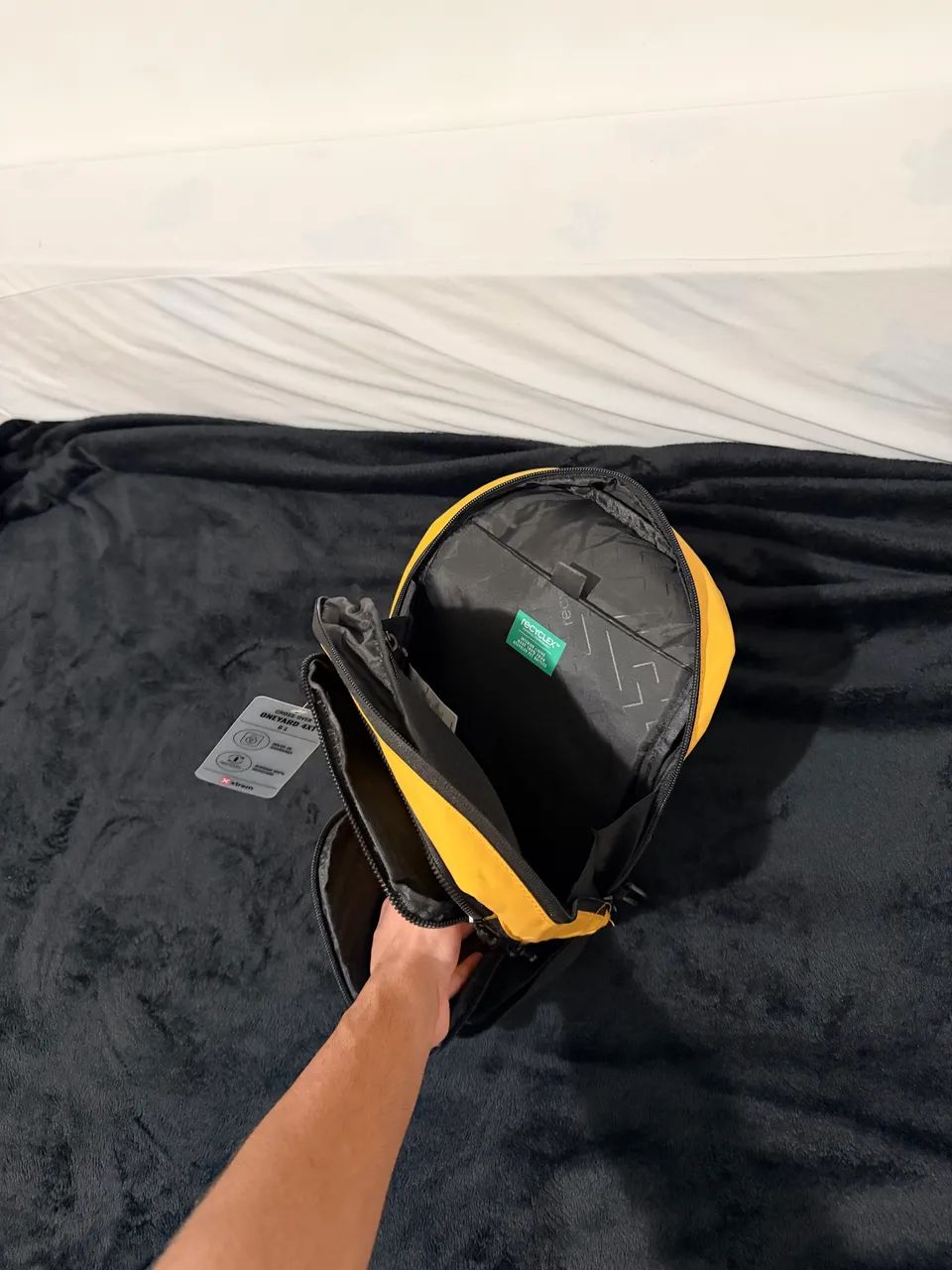 Bolsa Transversal Xtrem Amarela   - Foto 2