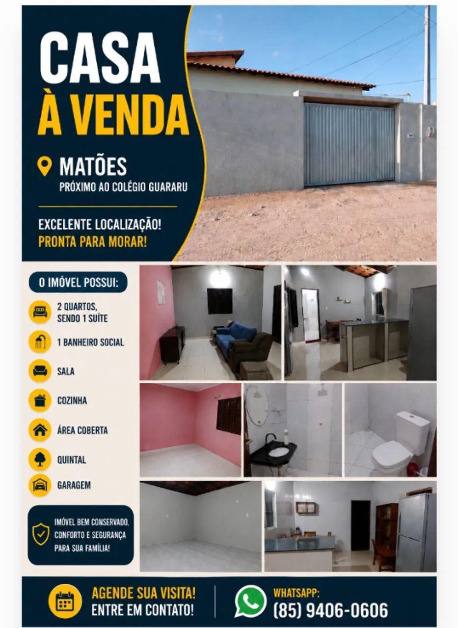 Casa pronta para morar . Cuida. 