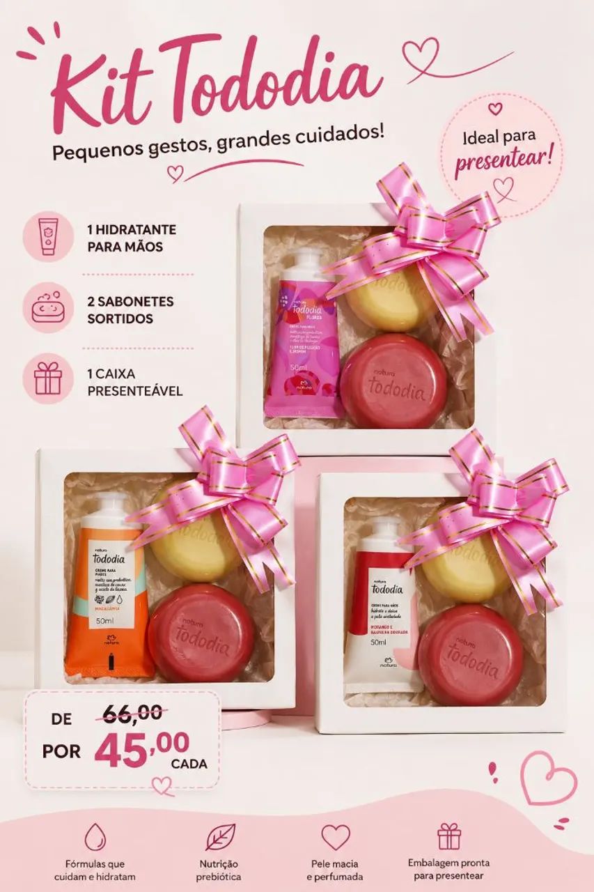 Kits Natura Avon e Boticário  - Foto 3