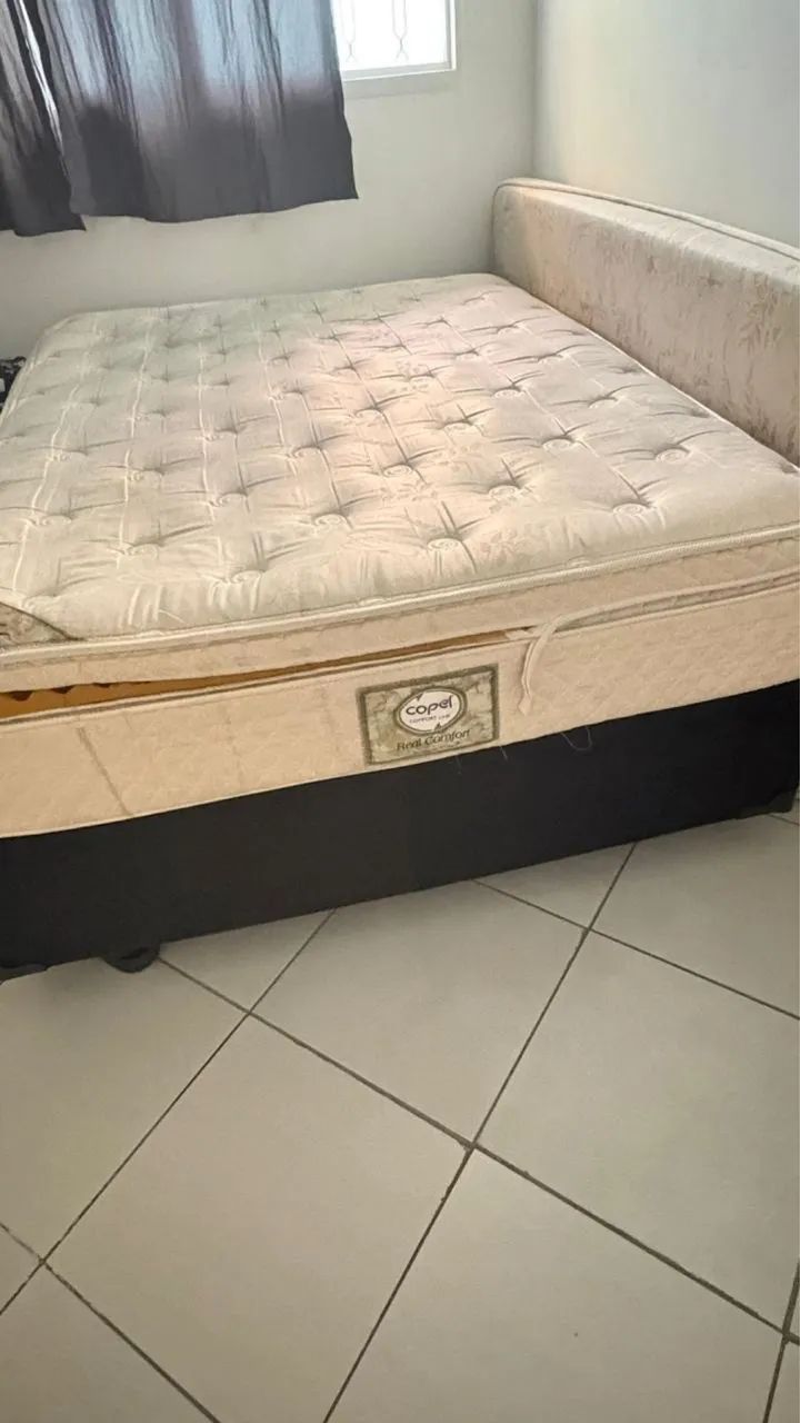 Box e colchão  - Foto 2