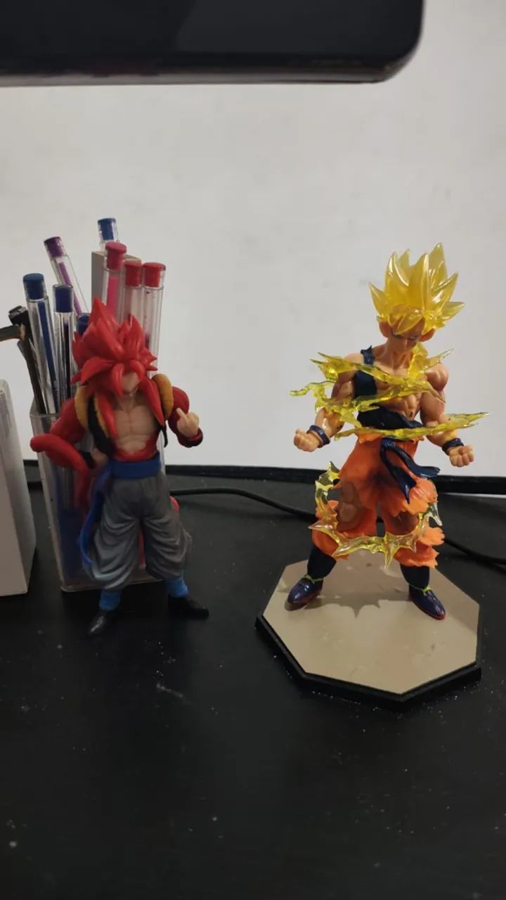 Kit action figure transformações de Goku - 2 unid - Foto 2