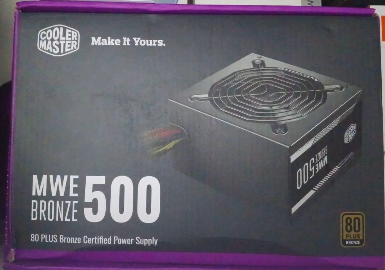 Fonte master cooler 500w