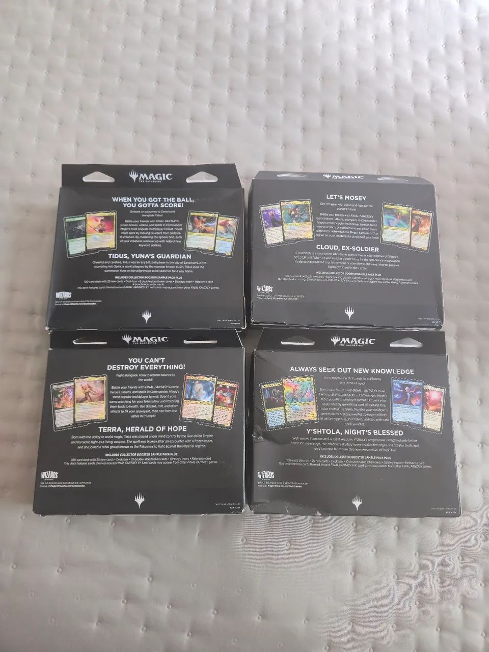 4 Decks Commander Final Fantasy - Magic The Gathering - Foto 2