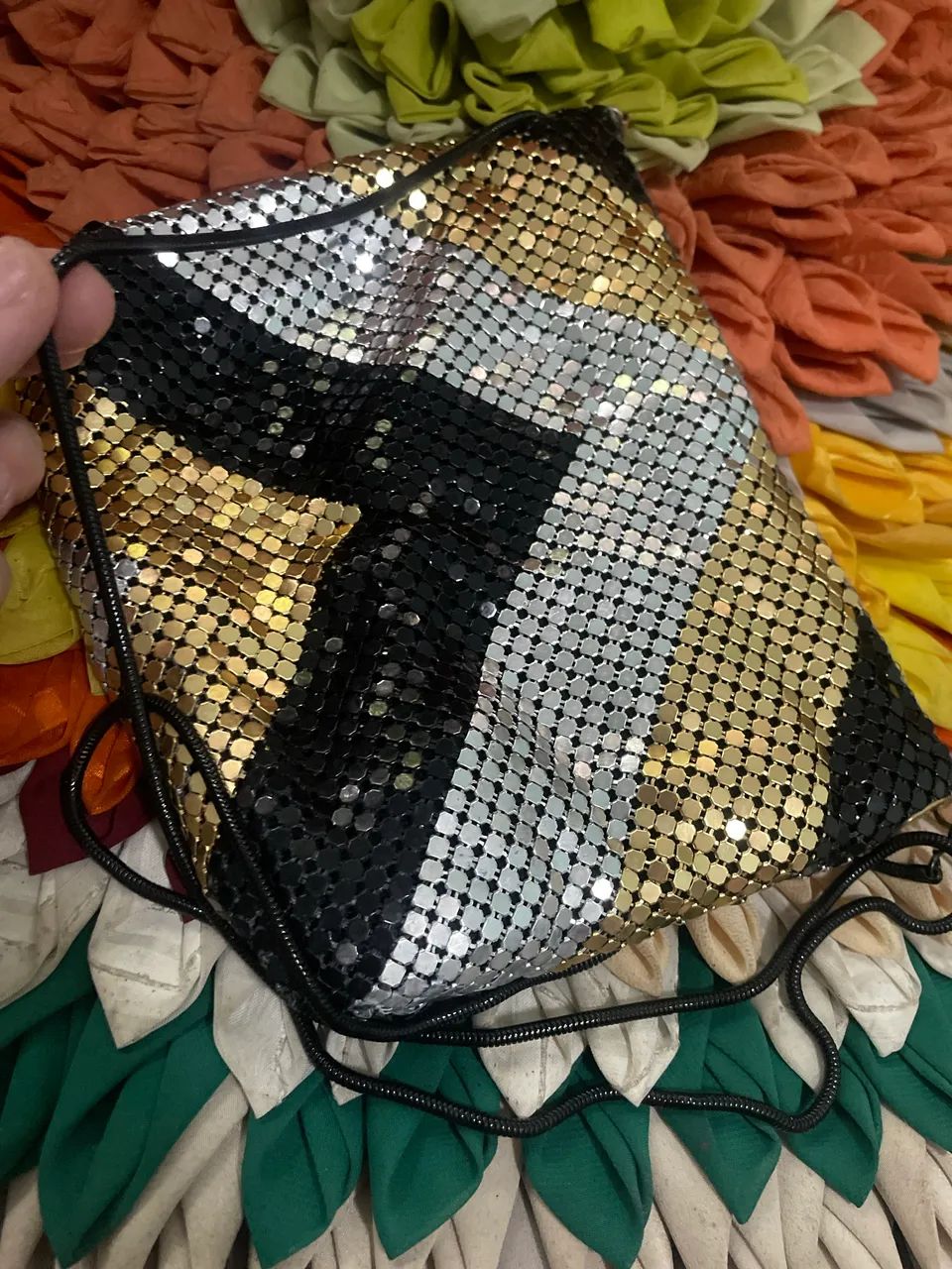 Clutch malha metálica - Foto 3