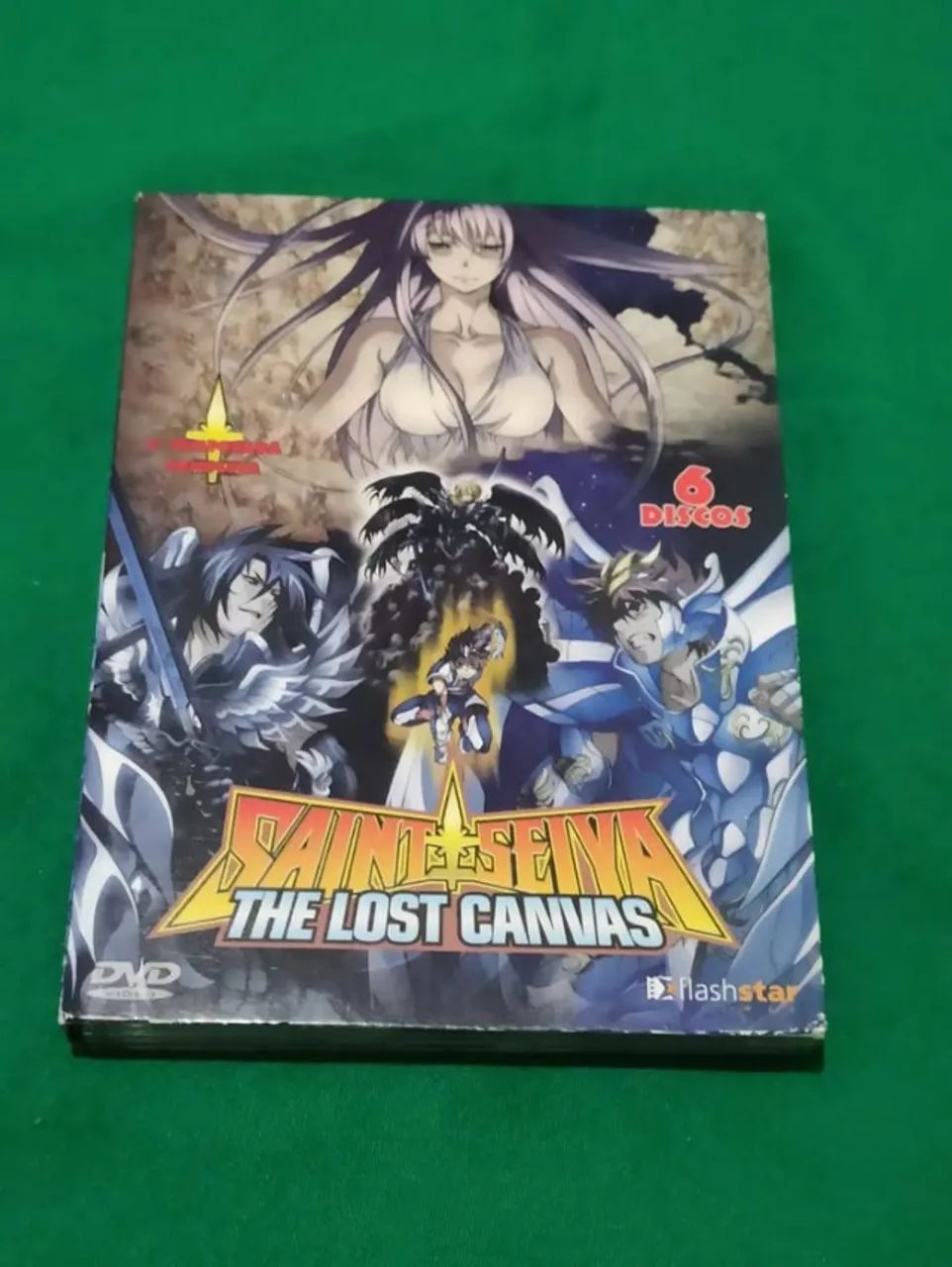 Box Dvd Coleção Cavaleiros do Zodíaco The Lost Canvas 1ª Temporada