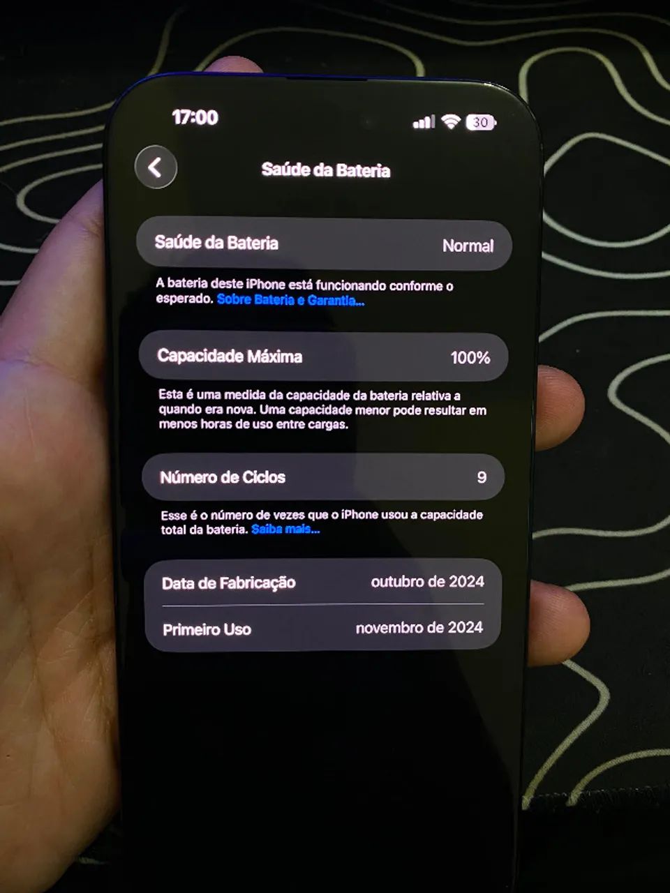 iPhone 16 Pro Max 256GB Preto - Foto 4