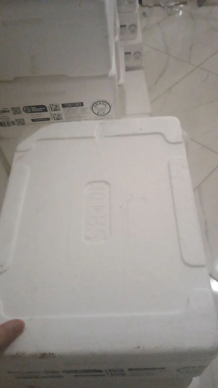 Caixa de isopor para peixe picolé  - Foto 3