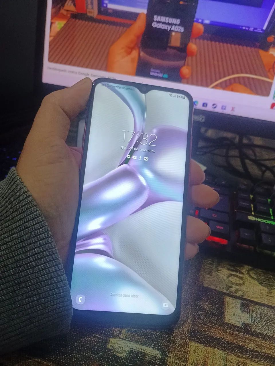 A02s Plus com fone e carregador - Foto 4
