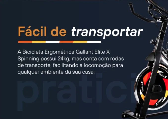 Bicicleta Ergométrica Gallant Elite X  - Foto 3