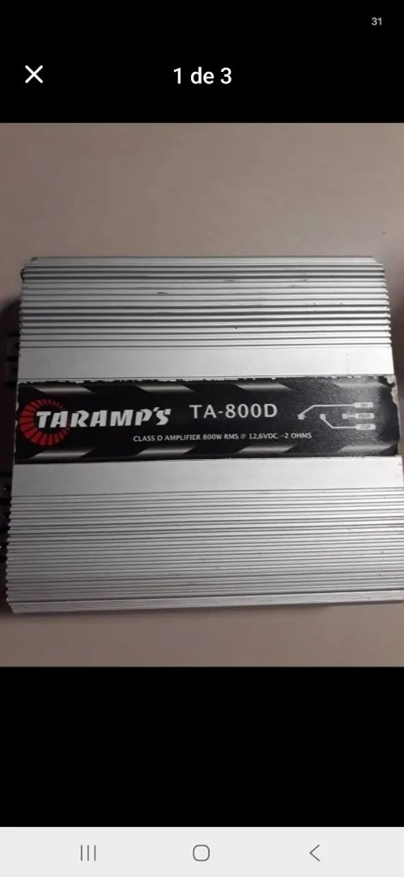 Módulo taramp's 800w rms mono