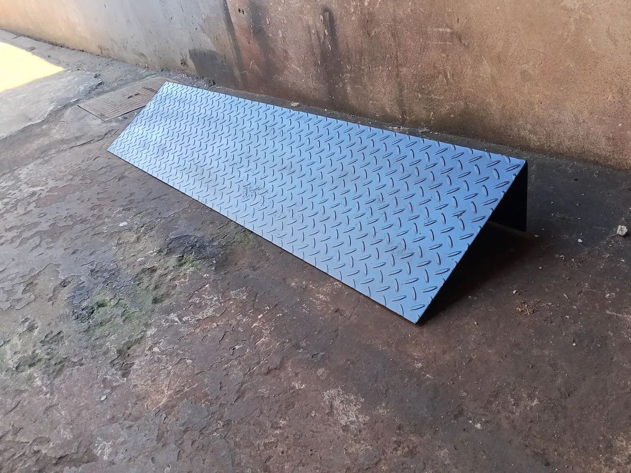 Rampa de ferro 1.50,/ altura 14 cm
