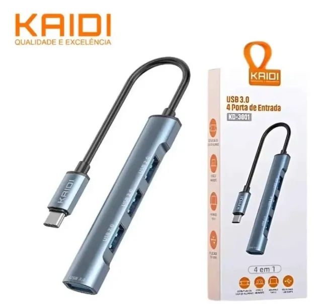 Adaptador Hub USB-C  Kaidi